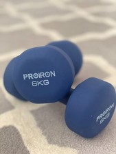 Proiron Hanteln Neopren 2er-Set Frauen Damen Hantelset 6KG