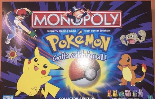 Monopoly pokémon 1999 - monopoly,