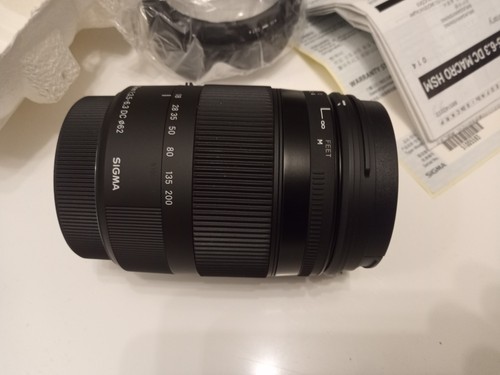 Sigma objektiv 200mm - sigma, 18-200mm