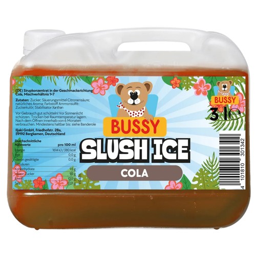 Bussy slush ice cola - bussy,