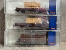 Roco H0 Rungenwagen Set neu