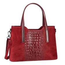 DAMEN LEDER TASCHE KROKO