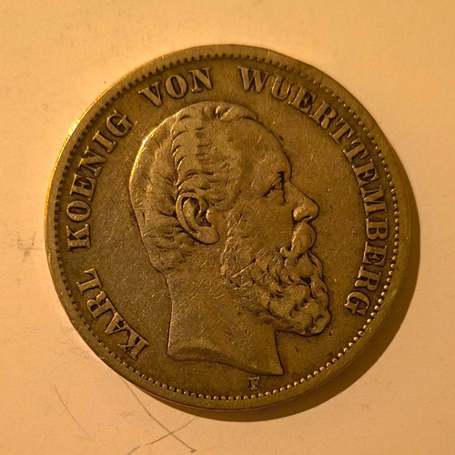 Deutsches reich mark - 5,