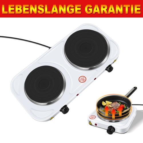 Kochplatte elektroherd doppelt - kochplatte,