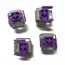4Pcs Razer Purple Optical