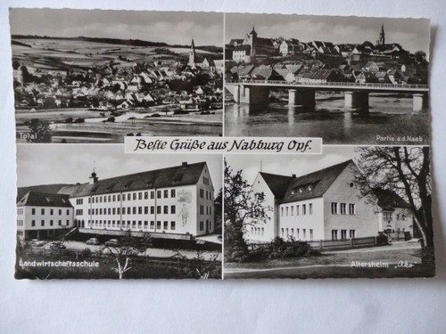 Ansichtskarte nabburg - ansichtskarte,