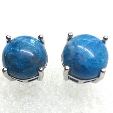 NATUR APATIT blau Ohrringe 925