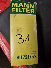 Ölfilter MANN-FILTER HU 721/5 x
