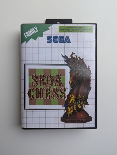 Sega chess master system - master,