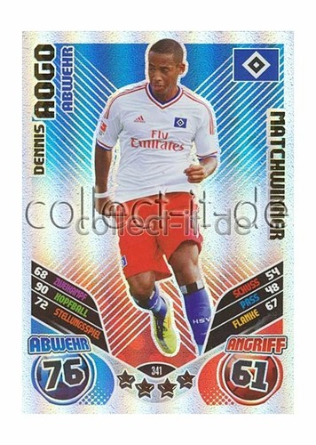 Match attax 341 - match,