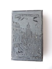 ALTE DRUCKPLATTE STEMPEL