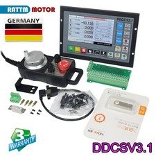 『DE』 4 Achsen CNC Steuerung DDCS V3.1 Offline Motion Controller System PLC & MPG