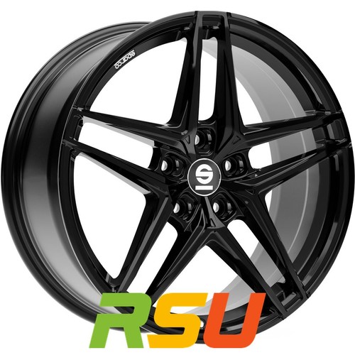 Sparco record gloss black - record,