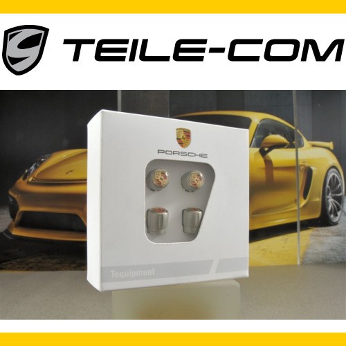 Porsche ventilkappen silber - ventilkappen,,