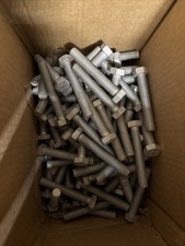 114 Stück DIN 933/ISO 4017 Sechskantschraube VG M16x100 Stahl 8.8 feuerverzinkt