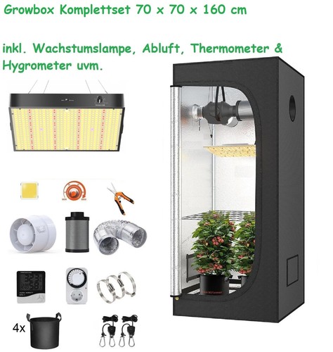 Jung growbox komplettset led - growbox,