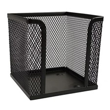 Zettelkasten aus Drahtmetall