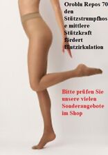 5 Pack Oroblu Repos 70 den Stützstrumpfhose transparent, abgestufte Stützwirkung