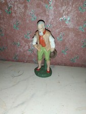Alte pappmache figur hirte - pappmache-figur-,