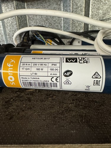 Somfy hipro lt50 meteor 17 - hipro, 20/17