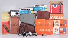 Sylvania, Agfa, Osram, Philips Birnchenblitze, Blitzzubehör, Blitzgeräte #GB