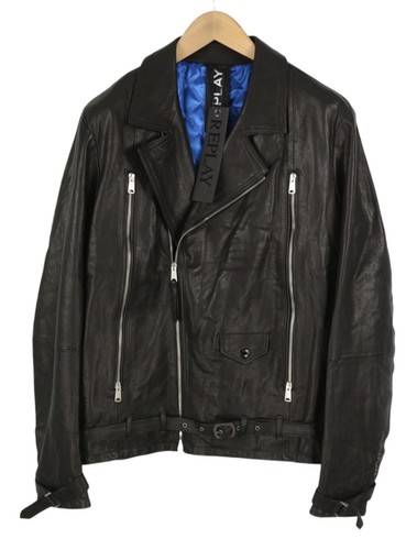 Replay herren lederjacke - lederjacke, xl