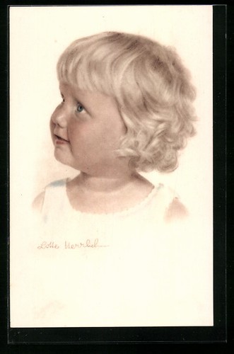 Foto lotte herrlich - foto-ak,
