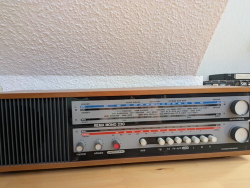 Vintage radio rema mono - mono, 230