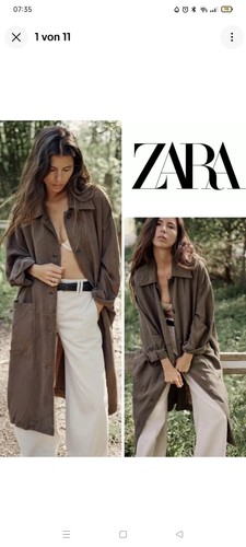 Zara oversize fluid - , linen