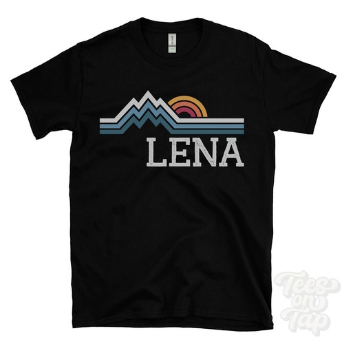 Lena shirt retro logo - lena, t-shirt
