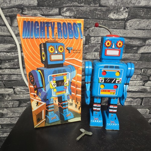 Blechroboter roboter mighty - blechroboter,