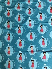 Stoff und Liebe Heidi Nostalgie Jersey 93cm x 94cm + Überhang