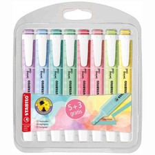 STABILO Textmarker SWING COOL 275 Pastell 1-4mm 5+3 Farben