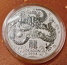 1oz Lunar III 2020 - 2024 Maus Ochse Tiger Hase Drache Silber 999 Australien