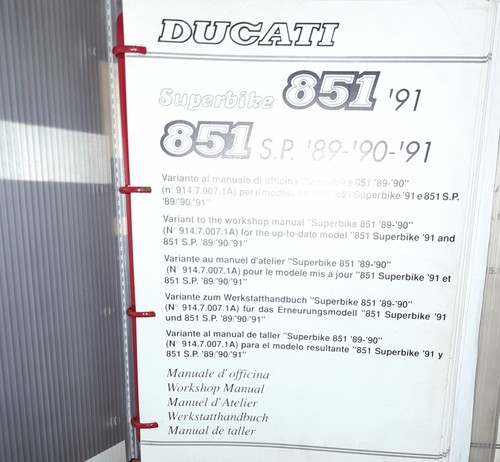 Ducati 851 89 90 91 - ducati,