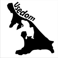 Usedom Aufkleber, Ostseeinsel