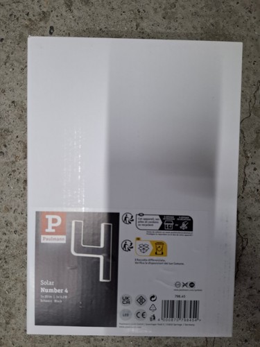 Paulmann solar hausnummer 4 - paulmann,
