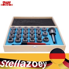 für Fräsen Drehmaschine 23-tlg MK3 Spannzangen Spannzangenfutter ER40 Ø 4-26 mm