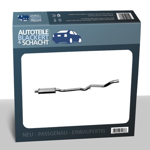 Auspuff mitteltopf für ford - mitteltopf,