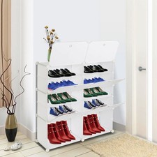 6 Gitter Schuhregal DIY Schuh