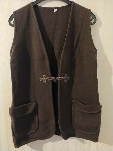 Damen weste mit - taschen,, reine