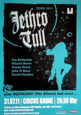 JETHRO TULL - 2011 - Live In Concert Tour - Poster - München
