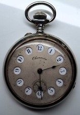 Taschenuhr Chronometre mit umschaltbarer 12 und 24 Stundenanzeige