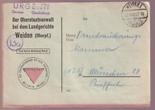 Dienstsache, Weiden/Opf