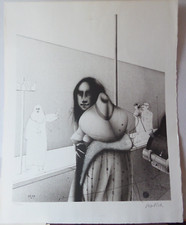 Paul Wunderlich Lithographie