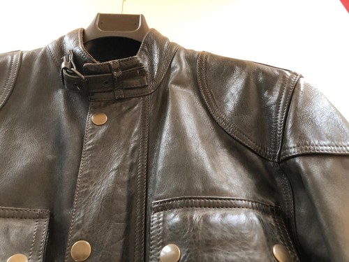 Belstaff lederjacke xl - lederjacke, gr.