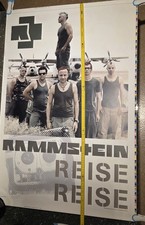 Nr1 Rammstein Poster Extrem selten Retro Orig. Farbmuster mit Druckmarken Rare!