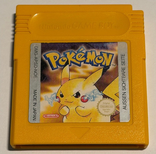 Original pokémon gelbe - original,