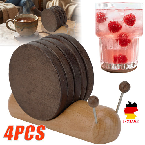 Untersetzer holz rund - untersetzer,