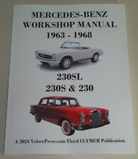 Werkstatthandbuch Mercedes Benz 230 W110 + 230 S W111 + 230 SL R113 Pagode